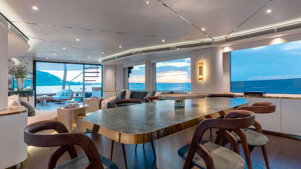Salon on the main deck
