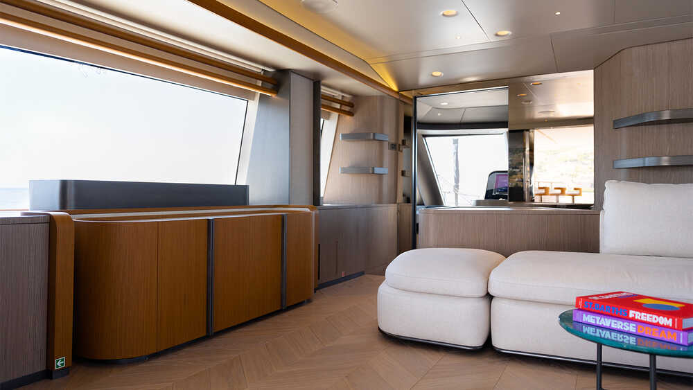 Upper deck salon