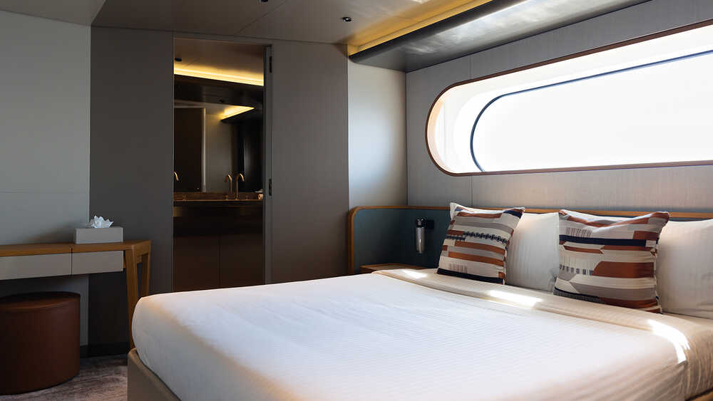 Port side VIP cabin
