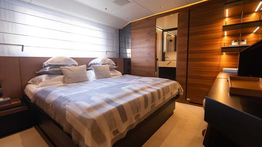 Guest VIP cabin on lower deck