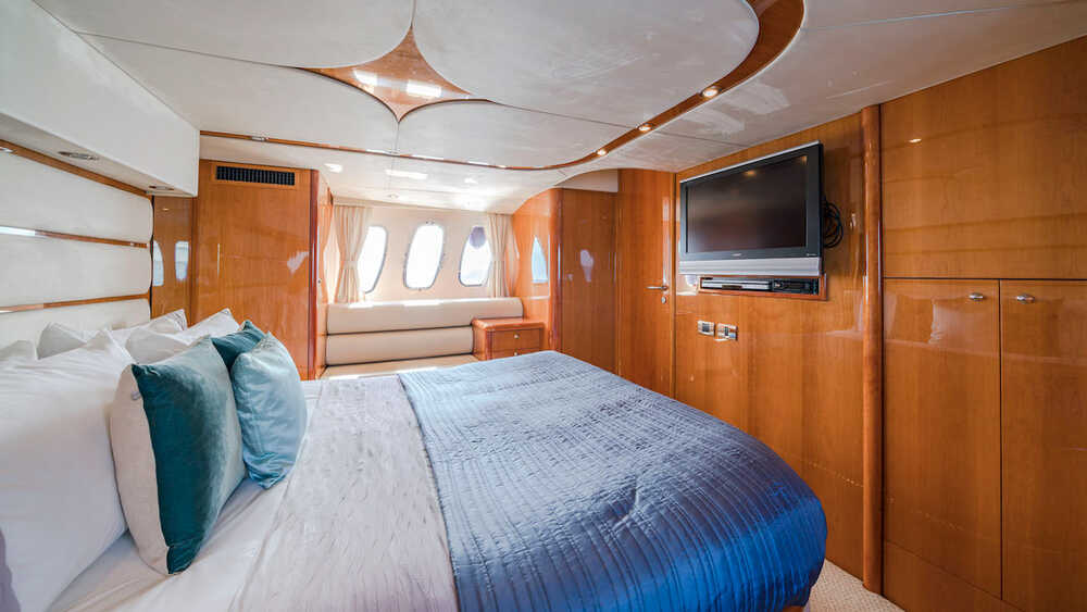 The master stateroom 