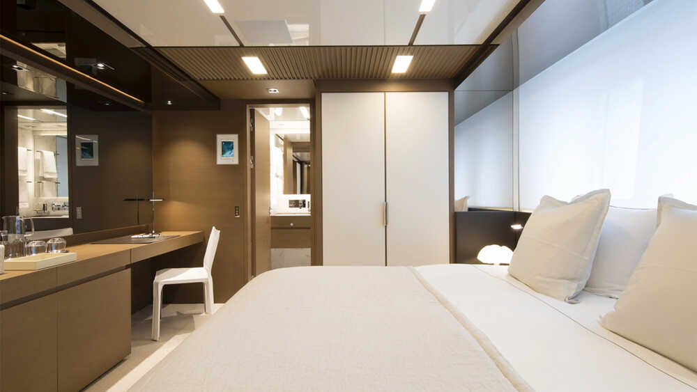 VIP cabin on the lower deck