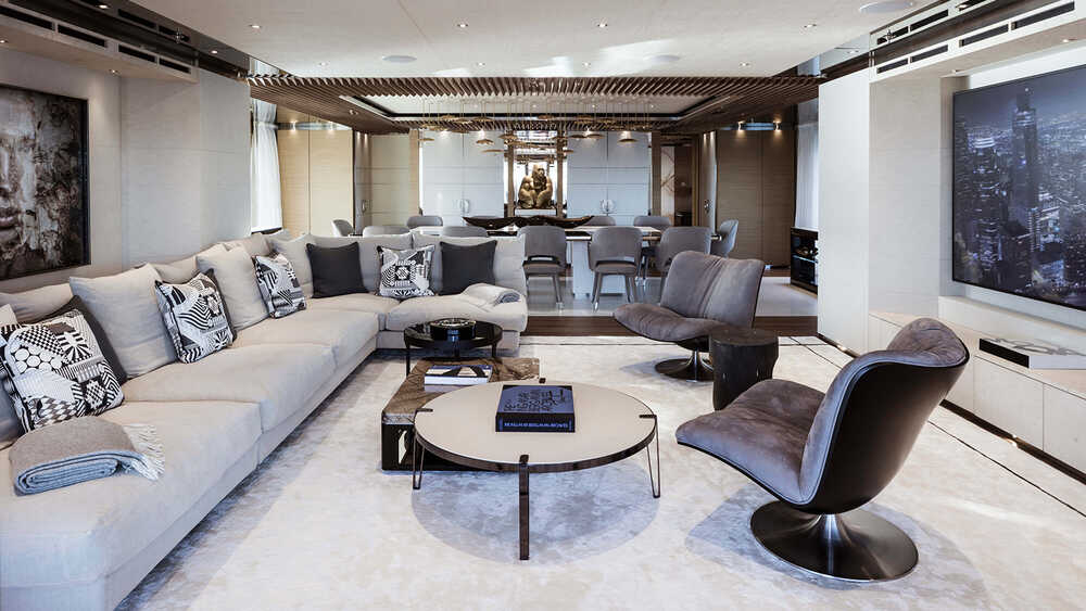 Salon on the main deck