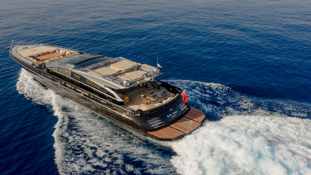 Exterior Baia 100 M/Y FAN ONE 2008