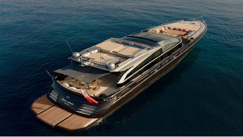 Exterior Baia 100 M/Y FAN ONE 2008