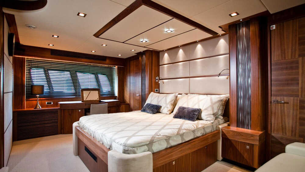 The owner's cabin