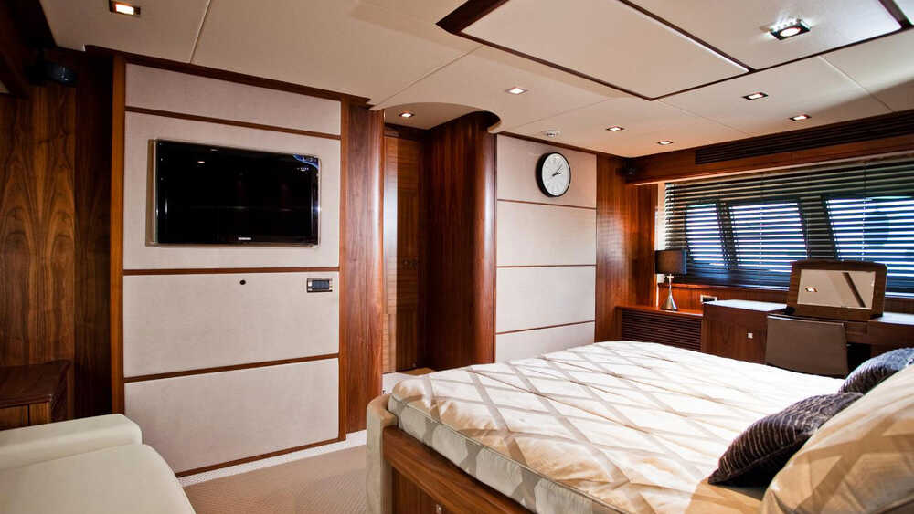 The owner's cabin