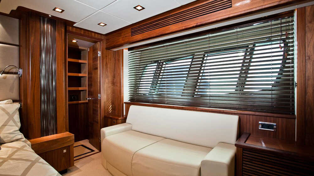 The owner's cabin