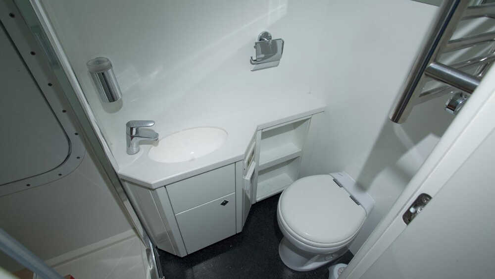 Crew bathroom 