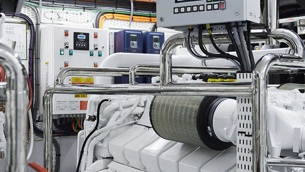 Engine room