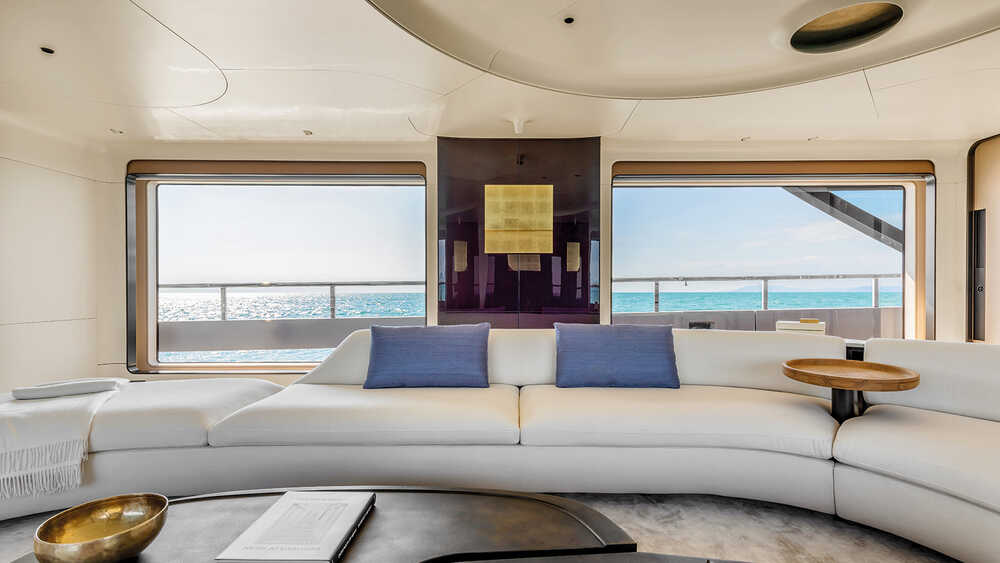 Salon on the main deck