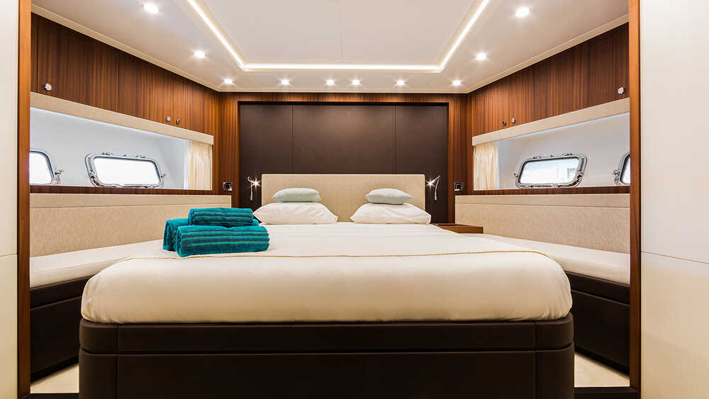 VIP cabin on bow