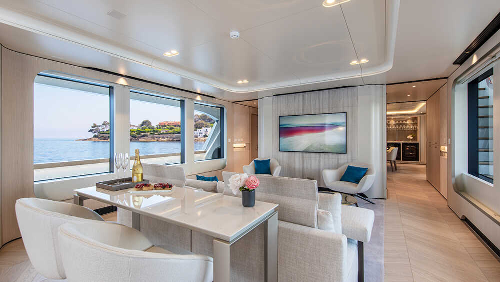 Salon on the main deck
