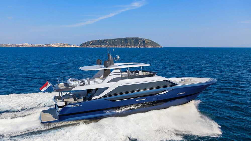 Exterior Van der Valk Flybridge 25.5 m