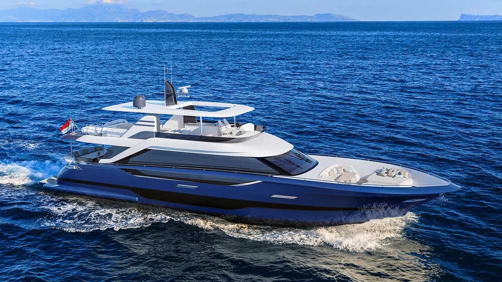 Exterior Van der Valk Flybridge 25.5 m