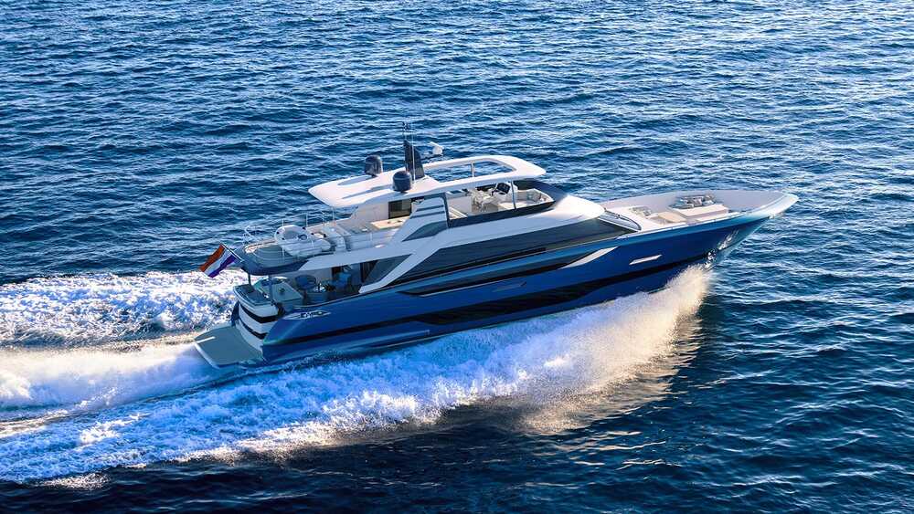 Exterior Van der Valk Flybridge 25.5 m