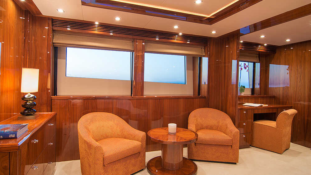 VIP cabin on the main deck