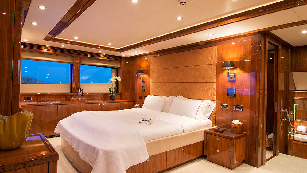 VIP cabin on the main deck
