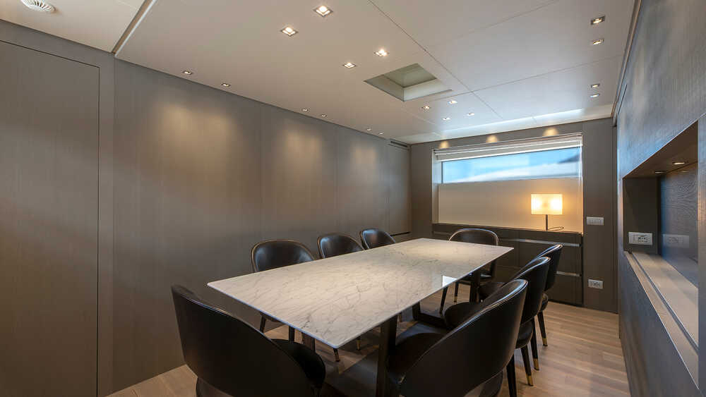 Dinette on the main deck