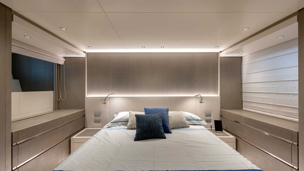 VIP cabin on bow