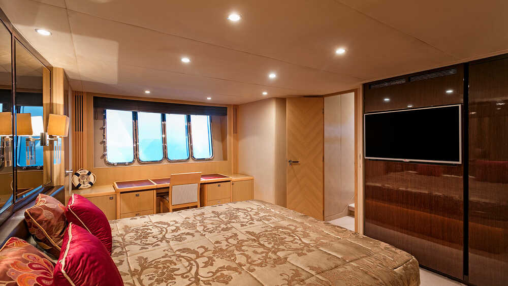 The master stateroom