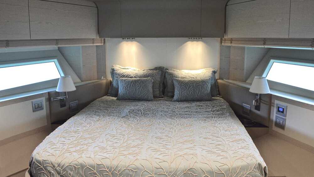 VIP cabin on bow