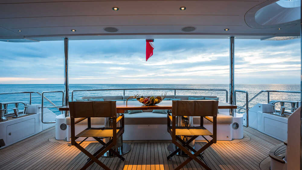 Cockpit on the main deck