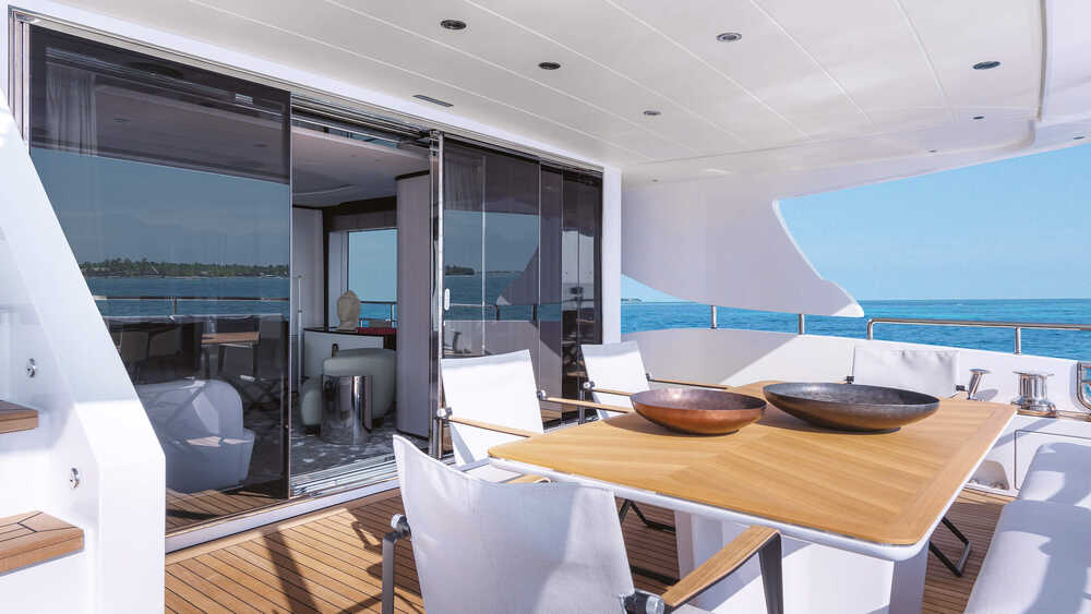 Cockpit on the main deck