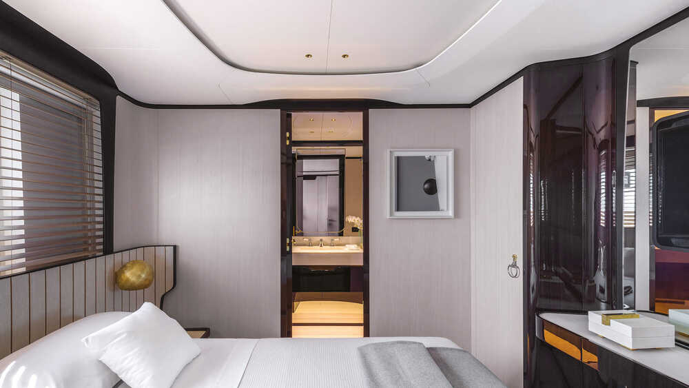 VIP cabin on the lower deck