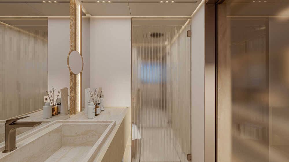 Master bathroom