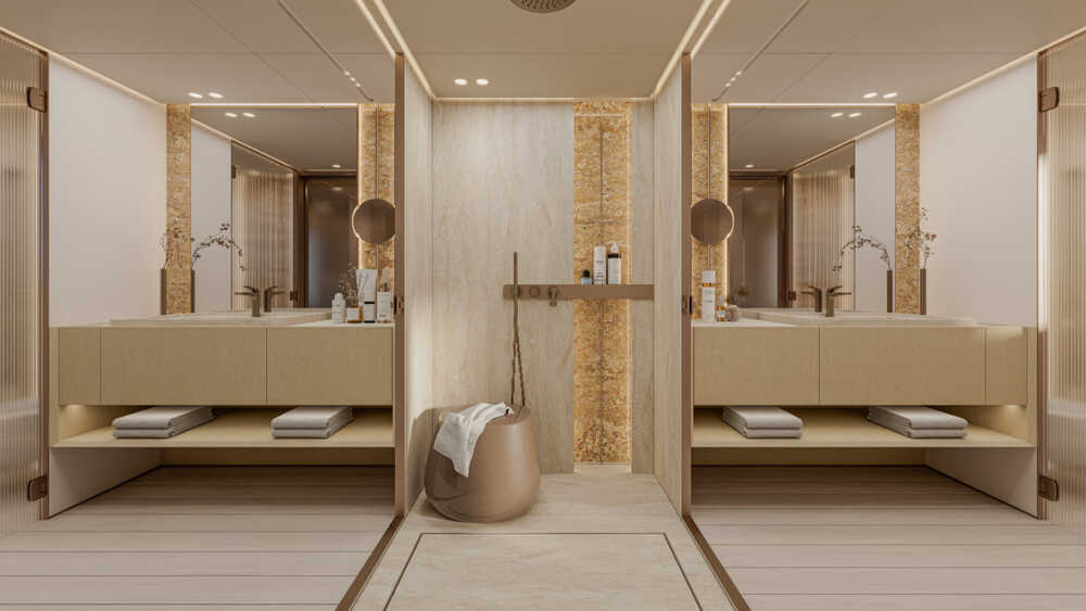 Master bathroom