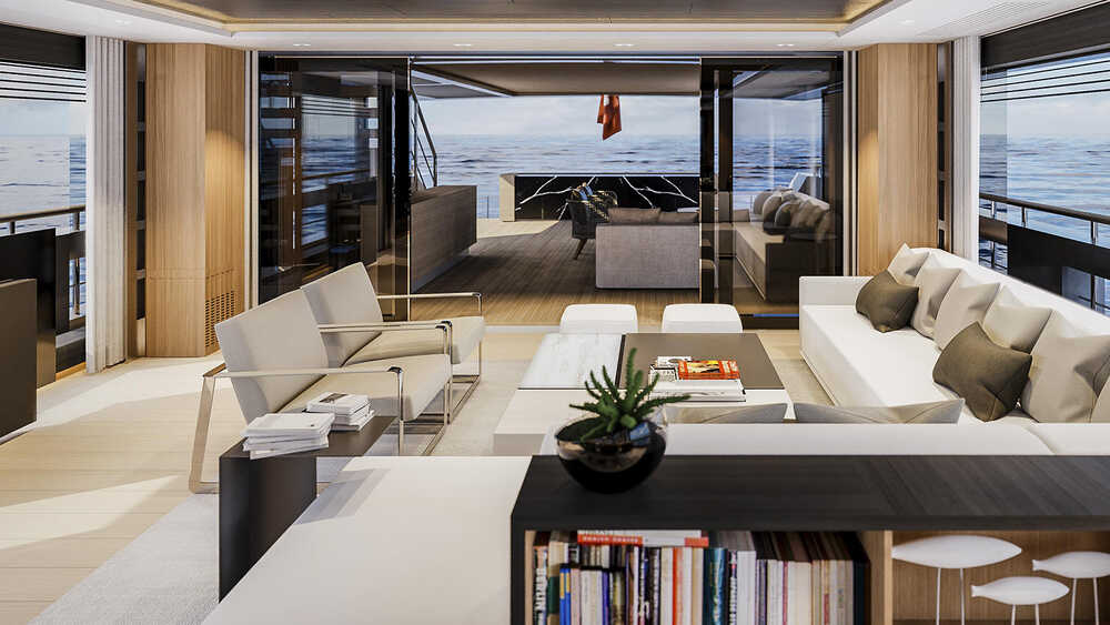 Salon on the main deck