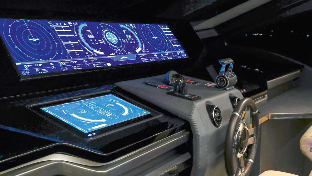 Main helm station