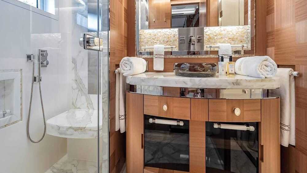 VIP cabin bathroom