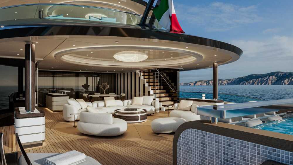 Cockpit lounge area
