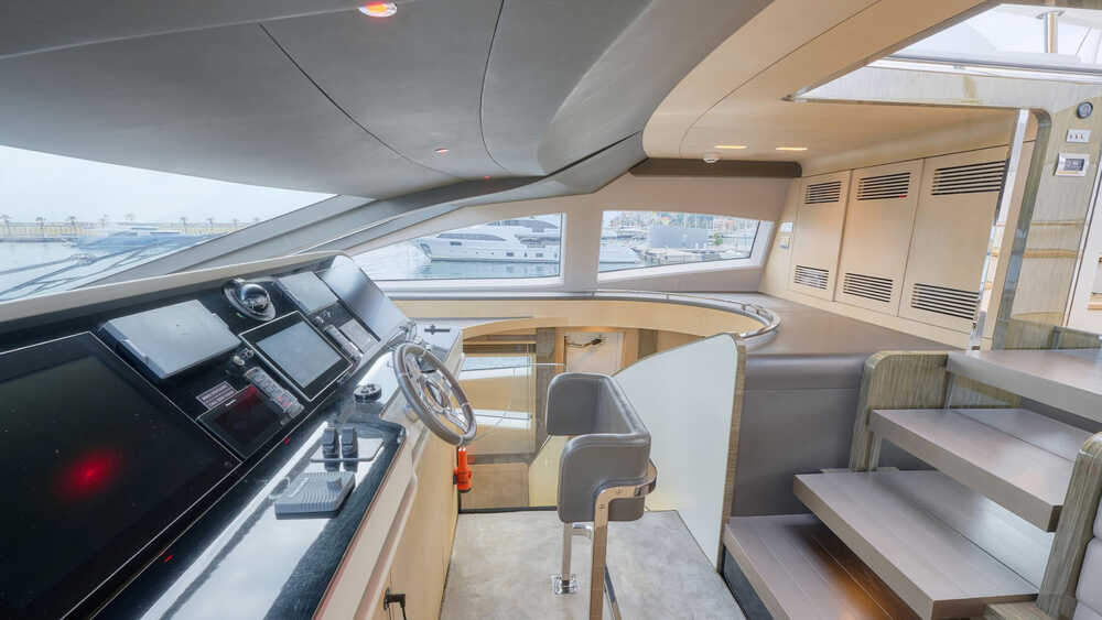 Main helm station