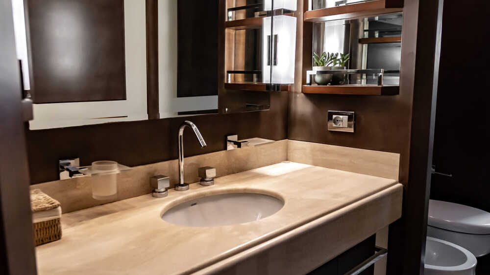Master bathroom