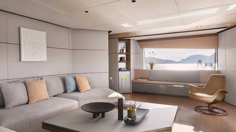 Upper deck salon
