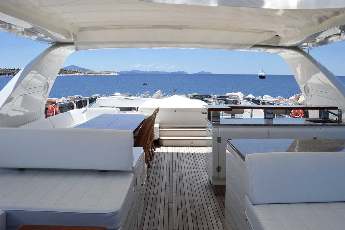 Azimut 95 JESTER - рефит 2017