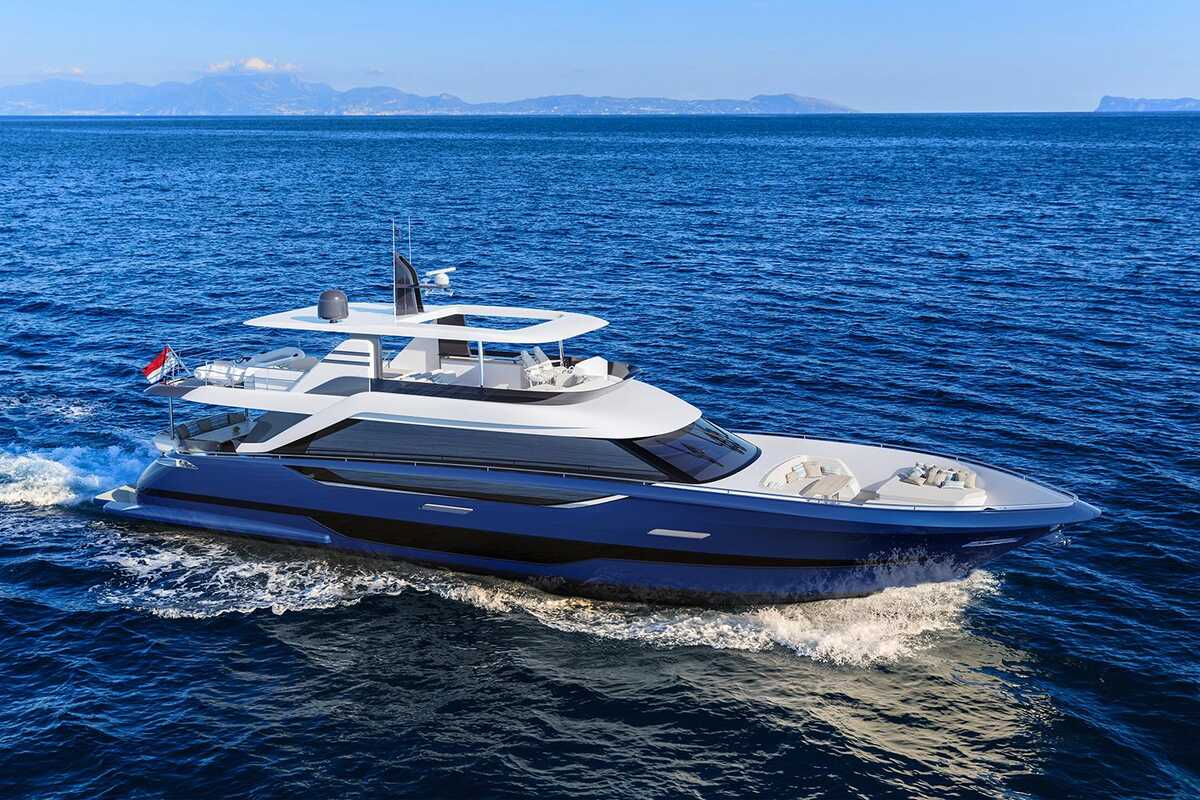 Экстерьер Van der Valk Flybridge 25.5 m