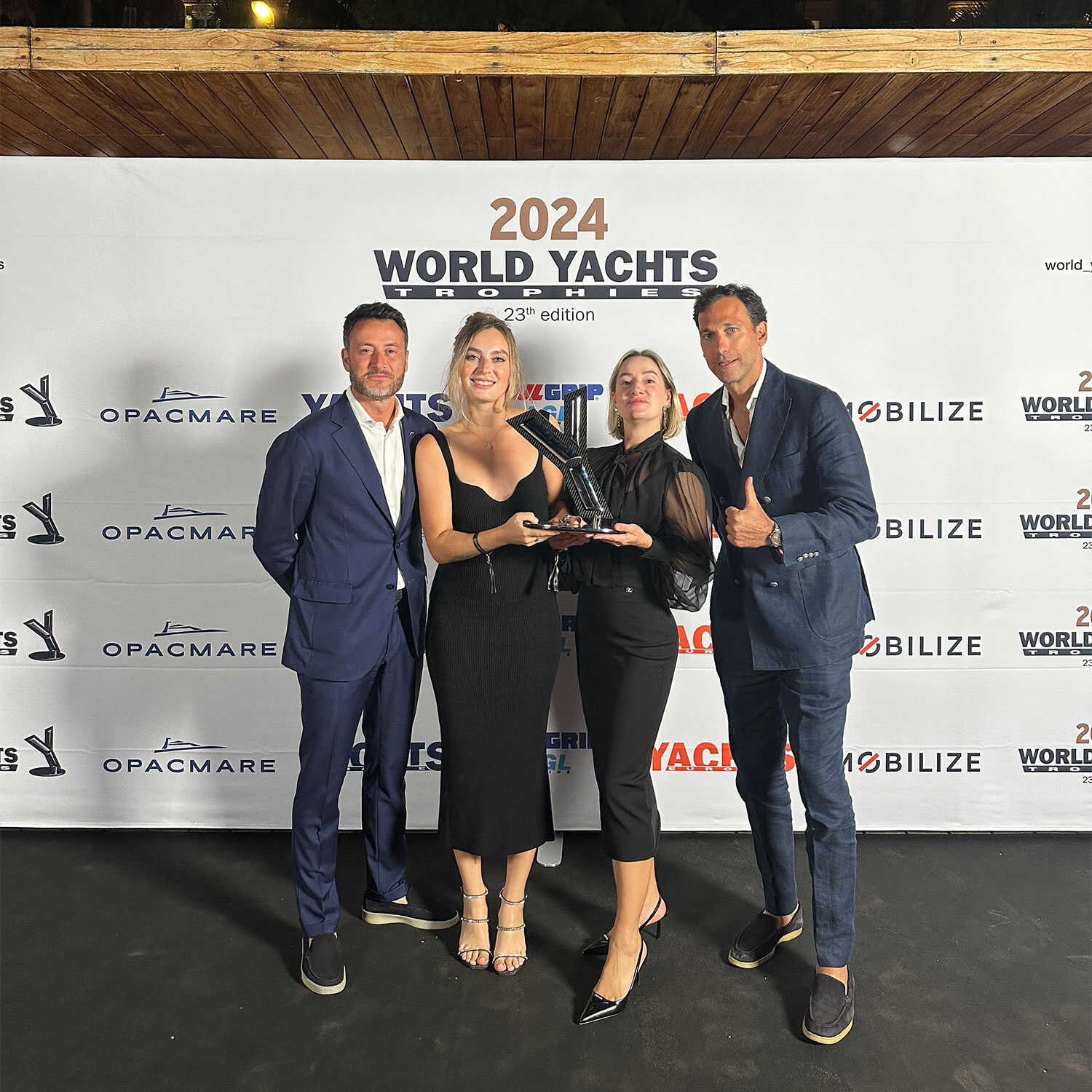 Azimut double victory at the World Yachts Trophies 2024