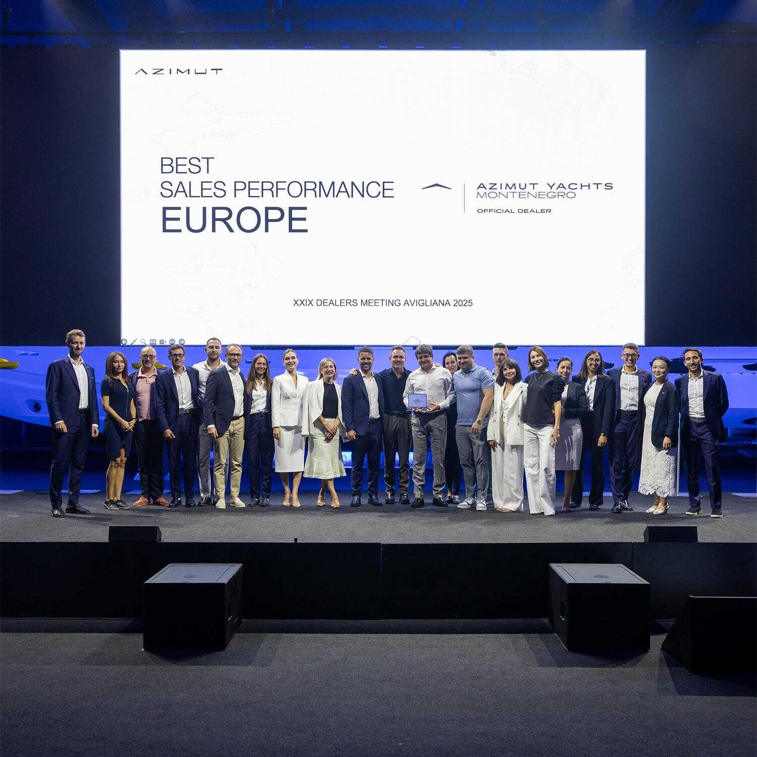 Aberton stands as Europe’s leading Azimut Yachts dealer, recognized for outstanding sales performance