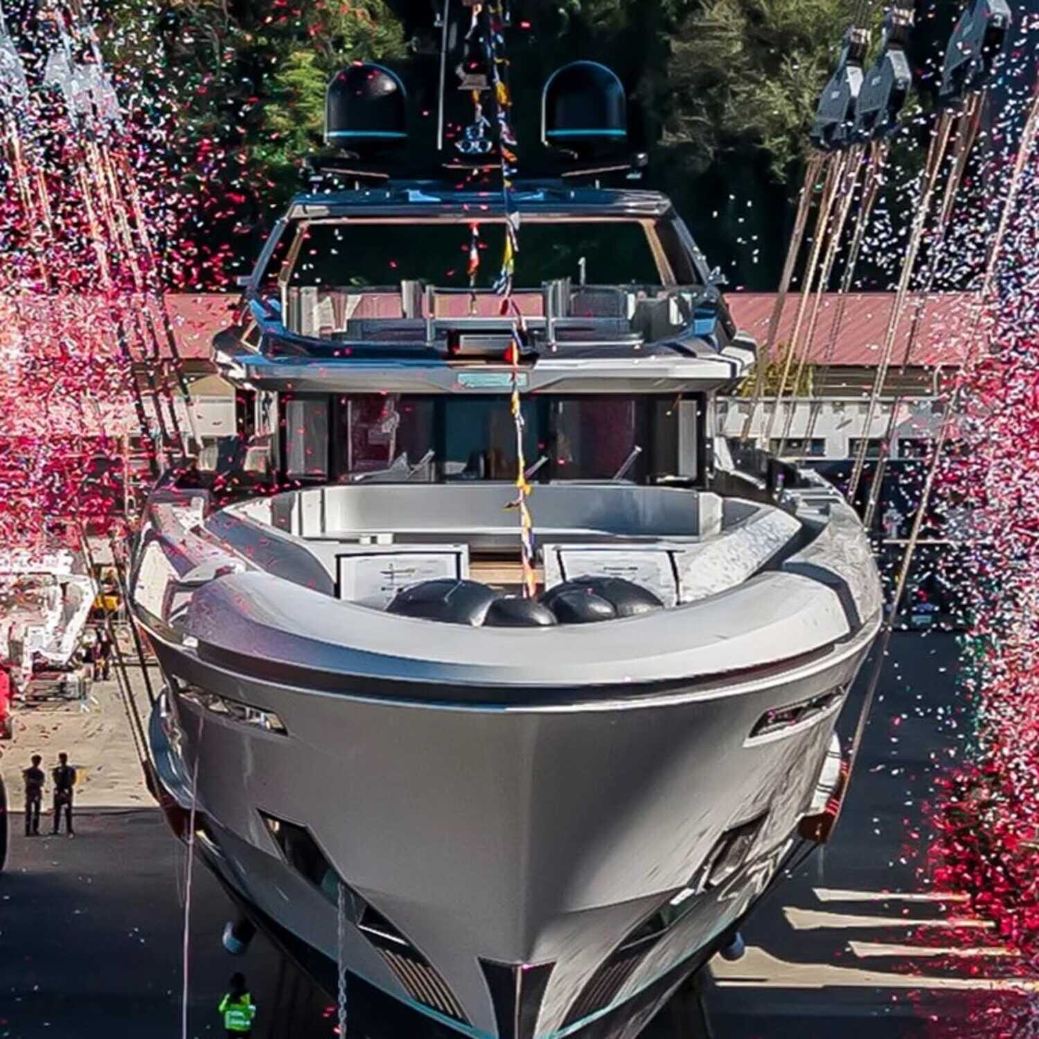 Second Baglietto T52 Launched in Partnership with Aberton Yachts