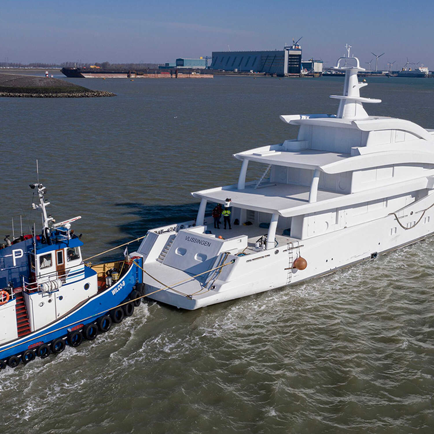 Amels 200 third hull: work is in full swing despite quarantine