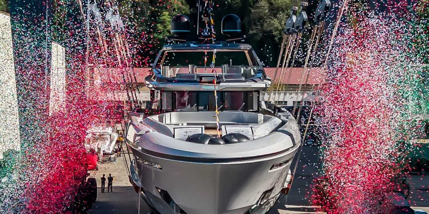 Second Baglietto T52 Launched in Partnership with Aberton Yachts