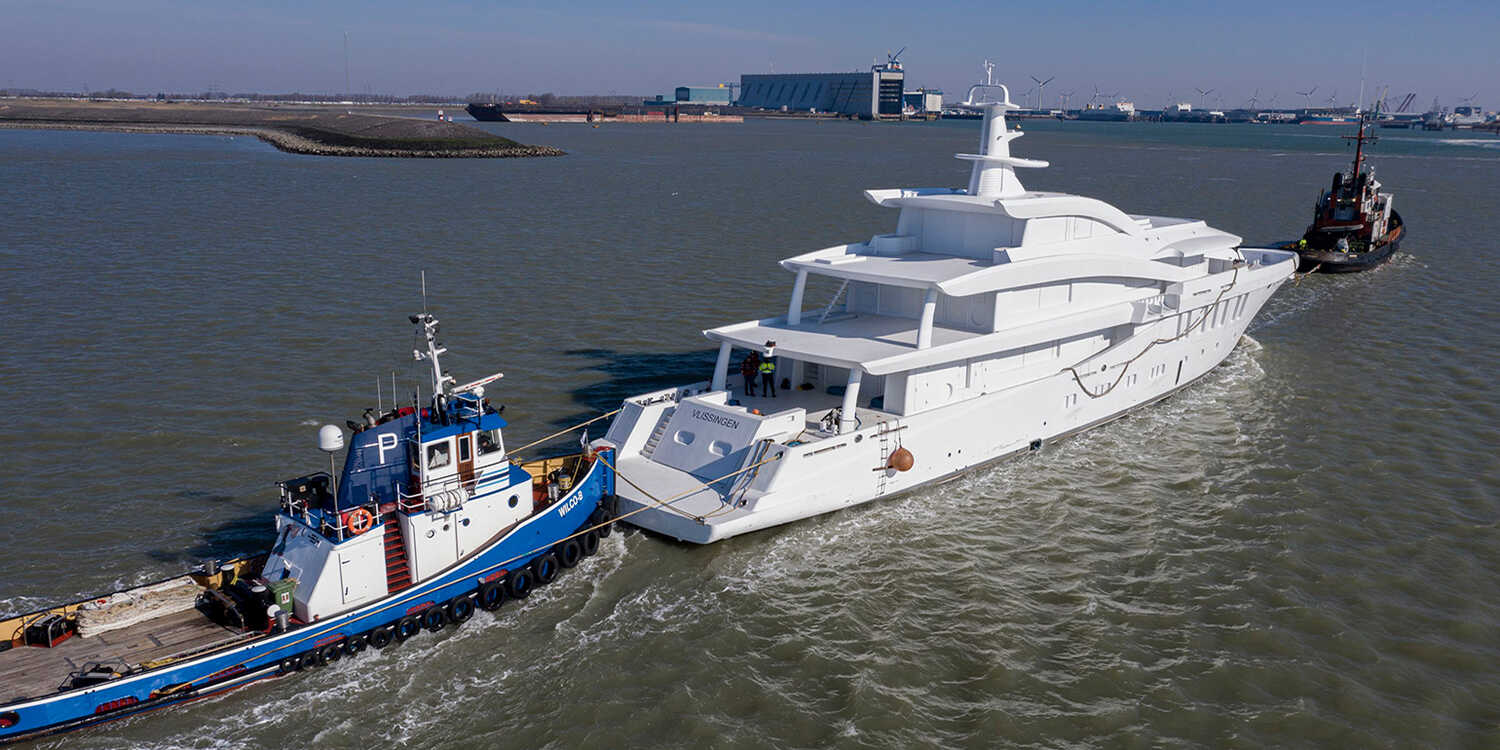 Amels 200 third hull: work is in full swing despite quarantine